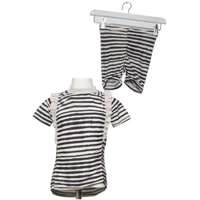 Set (Black, White) from MIX Elastane, Polyester