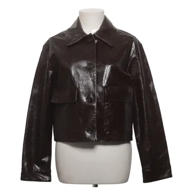 Jacket (Brown) from Mango Polyester, Polyurethane