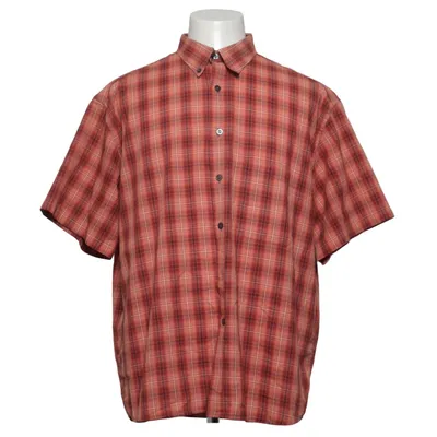 Chemise à manches courtes (Orange, Marron) de DeVal Coton, Polyester