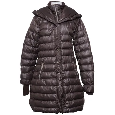 Donsjas (Bruin) van Ilse Jacobsen Acryl, Dons, Veer, Polyester, Wol