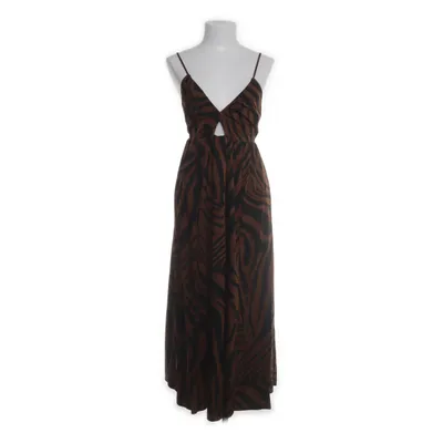 Maxi jurk (Bruin, Zwart) van H&M Trend Polyamide, Viscose, Katoen