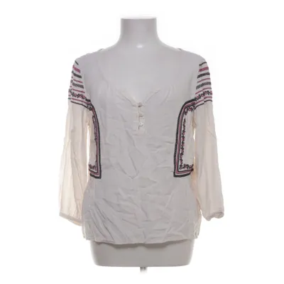 Bluse (Beige, Flerfarvet) fra American Eagle Outfitters Viscose