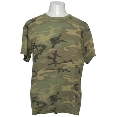 T-shirt (Grön, Brun, Svart) från Rothco Bomull, Polyester