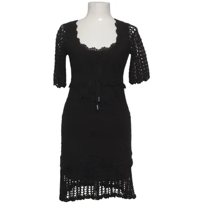 Robe (Noir) de Karen Millen Coton, Élasthane, Polyester, Viscose