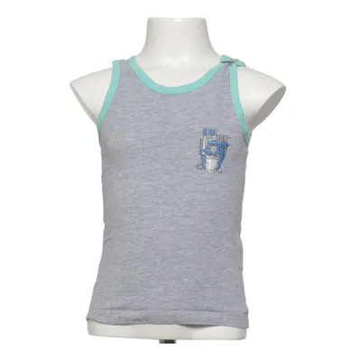 Tanktop (Grijs, Groen) van Transformers Katoen, Viscose