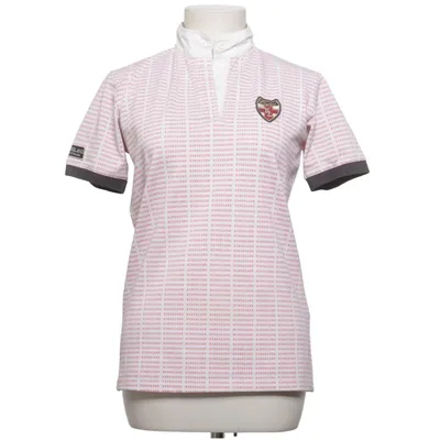 Poloshirt (Wit, Rood) van Kingsland Elastaan, Polyester