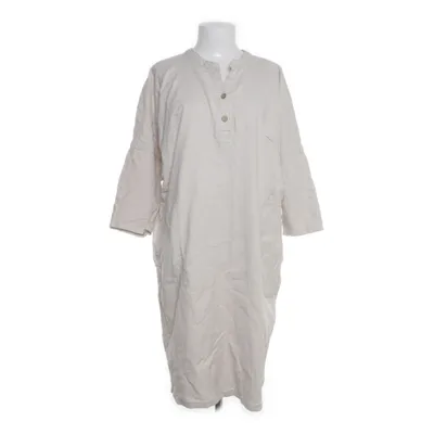Dress (Gray) from Zusss Cotton, Elastane, Linen