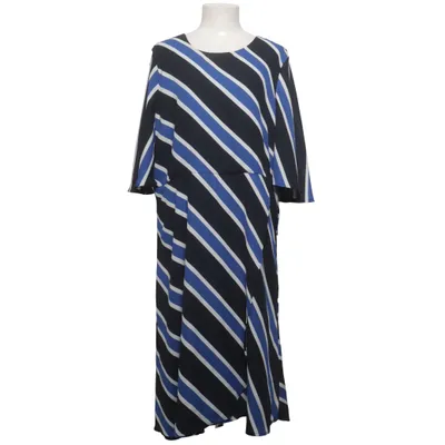 Jurk (Zwart, Blauw, Wit) van Soyaconcept Polyester