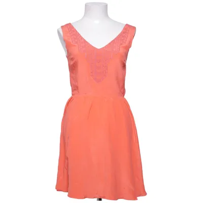 Dress (Orange) from Aryn K Polyester, Silk