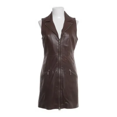 Leather vest (Brown) from CKN of Scandinavia Polyester, Leather