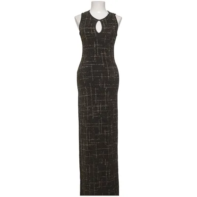 Robe longue (Noir, Or) de Charbell