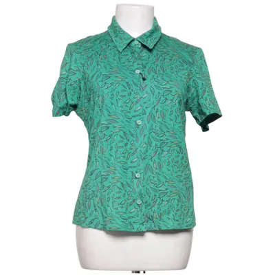 Chemise à manches courtes (Vert, Multicolore) de Who's That Girl Coton, Élasthane, Modal
