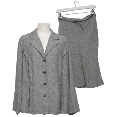 Tailleur jupe (Noir, Blanc) de Fabiani Polyamide, Polyester, Viscose