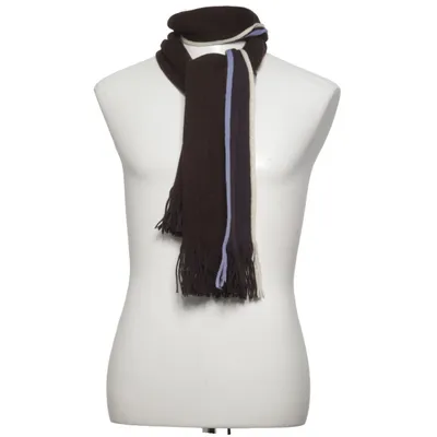 Écharpe (Marron, Bleu, Beige) de Massimo Dutti Laine