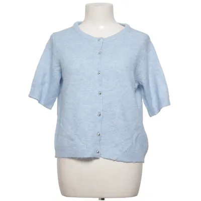 Cardigan (Blue) from Samsa Collection Acrylic, Elastane, Polyester