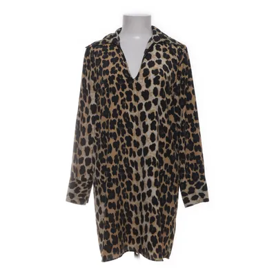 Blouse (Black, Beige) from Zara Basic Polyester