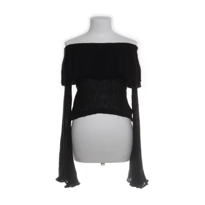 Top (Zwart) van Reclaimed Vintage Acryl, Nylon