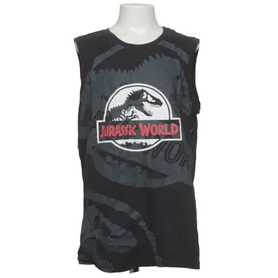 T-shirt (Black, Gray) from Jurassic World Cotton