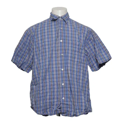 Korte mouwen shirt (Blauw, Wit, Bruin) van Don Vito Katoen