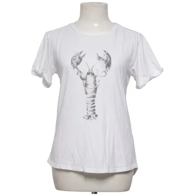 T-shirt (Hvid) fra Mango Denim & Tees