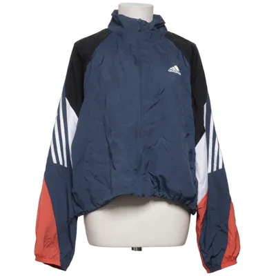 Träningsjacka (Blå, Svart, Orange, Vit) från Adidas Polyamid, Återvunnen polyester