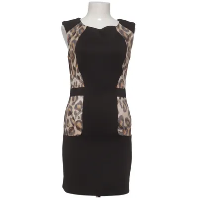 Dress (Black, Brown, Multicolored) from Fervente Elastane, Polyester, Viscose
