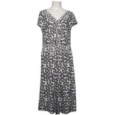 Kjole (Sort, Hvid) fra Mandi Elastan, Polyester