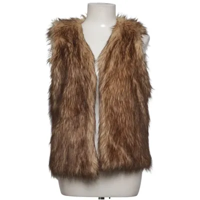 Outer vest (Brown, Beige) from Black Rebel Elastane, Polyamide, Polyester