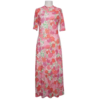 Långklänning (Rosa, Röd, Flerfärgad) från Lindex Elastan, Polyester