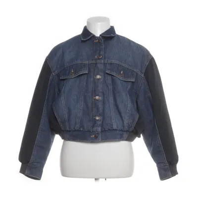 Denim jacket (Blue, Black) from Zara Cotton