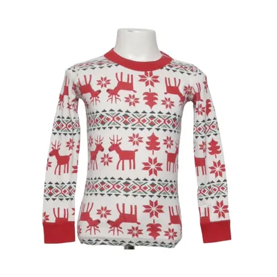 Long sleeve T-shirt (White, Red, Green) from Hanna Andersson Organic cotton