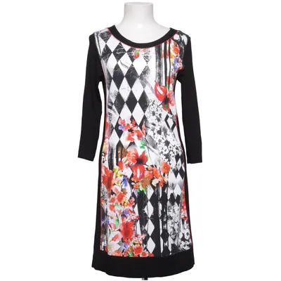 Klänning (Svart, Vit, Flerfärgad) från Thomas Rabe Elastan, Viskos