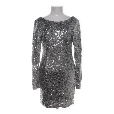 Klänning (Silverfärgad) Bomull, Polyester