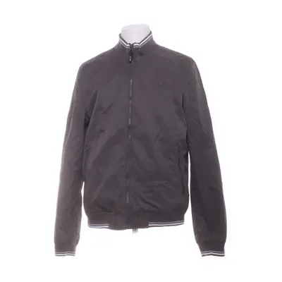 Bomber jacket (Gray) from Indigo Cotton, Polyester