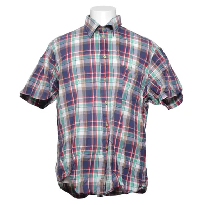 Kortärmad skjorta (Blå, Grön, Röd, Vit) från Carl William Bomull