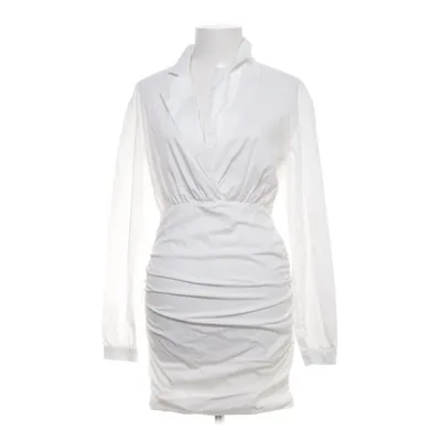 Robe (Blanc) de Chloé B x NA-KD Coton, Élasthane, Polyester