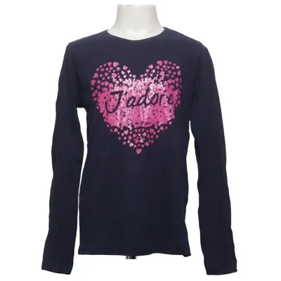 T-shirt à manches longues (Bleu, Rose) de YD Coton