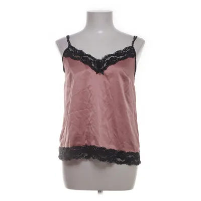 Pyjamastop (Pink, Sort) fra Censored Elastan, Polyester