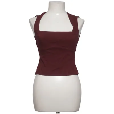 Haut dos-nu (Rouge) de Urban Outfitters Élasthane, Polyamide, Viscose