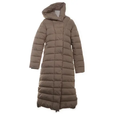 Vinterfrakke (Beige, Sort) fra Didriksons Polyester