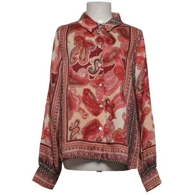 Blouse (Red, Beige, Multicolored) from Love & Divine Polyester