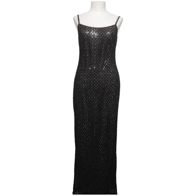 Maxi jurk (Zwart) van Début Elastaan, Polyester