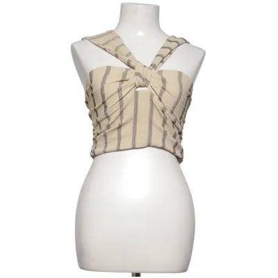 Crop top (Beige) van H&M Trend Elastaan, Polyester