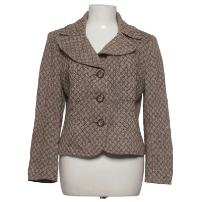 Blazer (Marron) de Intown Polyester, Viscose, Laine