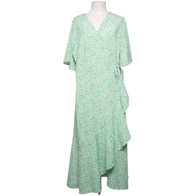 Wickelkleid (Grün, Weiß) von Pernilla Wahlgren Polyester