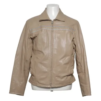 Läderjacka (Beige) från Gatto Skinn