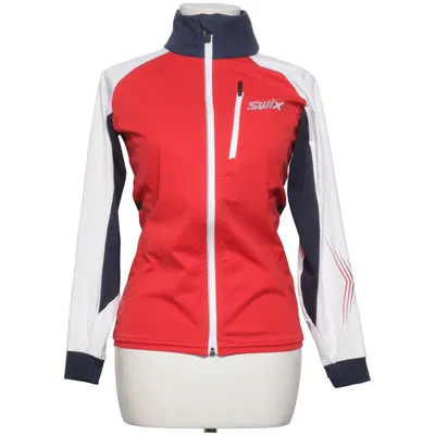 Sports jacket (Red, Blue, White) from Swix Elastane, Polyester, Polyurethane