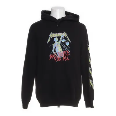 Hoodie (Black, Multicolored) from Divided by H&M Cotton, Polyester