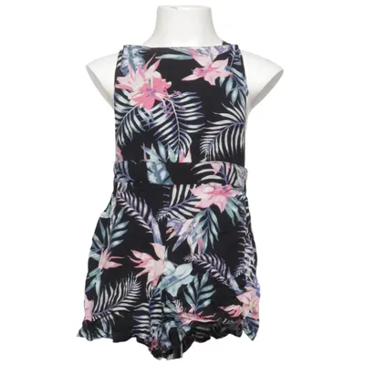 Jumpsuit (Zwart, Meerkleurig) van Page One Young Viscose