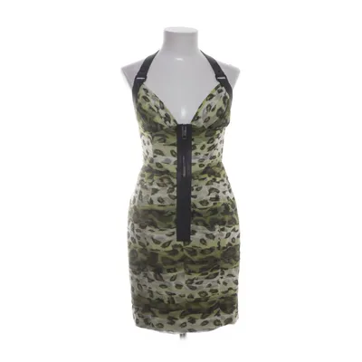 Klänning (Grön, Flerfärgad) från Burberry Prorsum Skinn, Silke